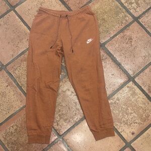 Nike Burnt Orange Jogger Sweatpants
